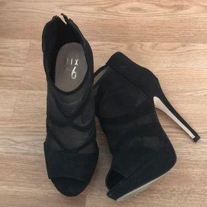 Mix No. 6 Shoes - Mesh heeled booties Mix No. 6 Shoes - Mesh heeled booties